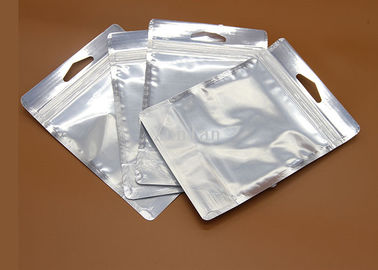 Błyszczące, odporne na wilgoć, przemysłowe torby z folii aluminiowej, wyściełane torby transportowe z otworami lotniczymi