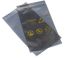 120 * 150 + 40 Mm czarne antystatyczne torby ochronne wodoodporne z zamkiem błyskawicznym