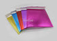 Różne kolorowe metalowe koperty bąbelkowe 6x9 połysk wodoodporne do wysyłki