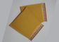 Druk offsetowy Koperty bąbelkowe z żółtego papieru pakowego z 2 stronami uszczelniającymi