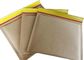 Brązowy papier pakowy 160 g / m2 Koperty z folią bąbelkową w linie 2 strony zapieczętowane
