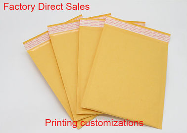Drukowanie koperty bąbelkowej z papieru pakowego, amortyzowanych toreb pocztowych 6 * 8 cali