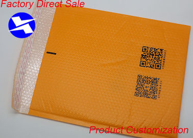 Orange Poly Bubble Mailer Torby wysyłkowe Dostosowany rozmiar Miedzioryt / Druk offsetowy