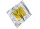 Żółte logo Torby z folii aluminiowej Zgrzewane na gorąco do przesyłania elementów elektronicznych