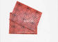Czerwona matowa elektrostatyczna torba wyładowcza, przezroczyste torby antystatyczne zgrzewane na gorąco
