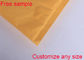Żółty papier pakowy Koperty pocztowe Samoprzylepna pieczęć Logo Drukowanie dostępne